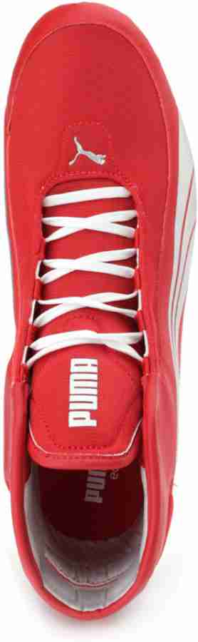 PUMA Alekto Mid SF Motorsport Sneakers For Men Buy Rosso Corsa Puma Silver Color PUMA Alekto Mid SF Motorsport Sneakers For Men Online at Best Price Shop Online for Footwears