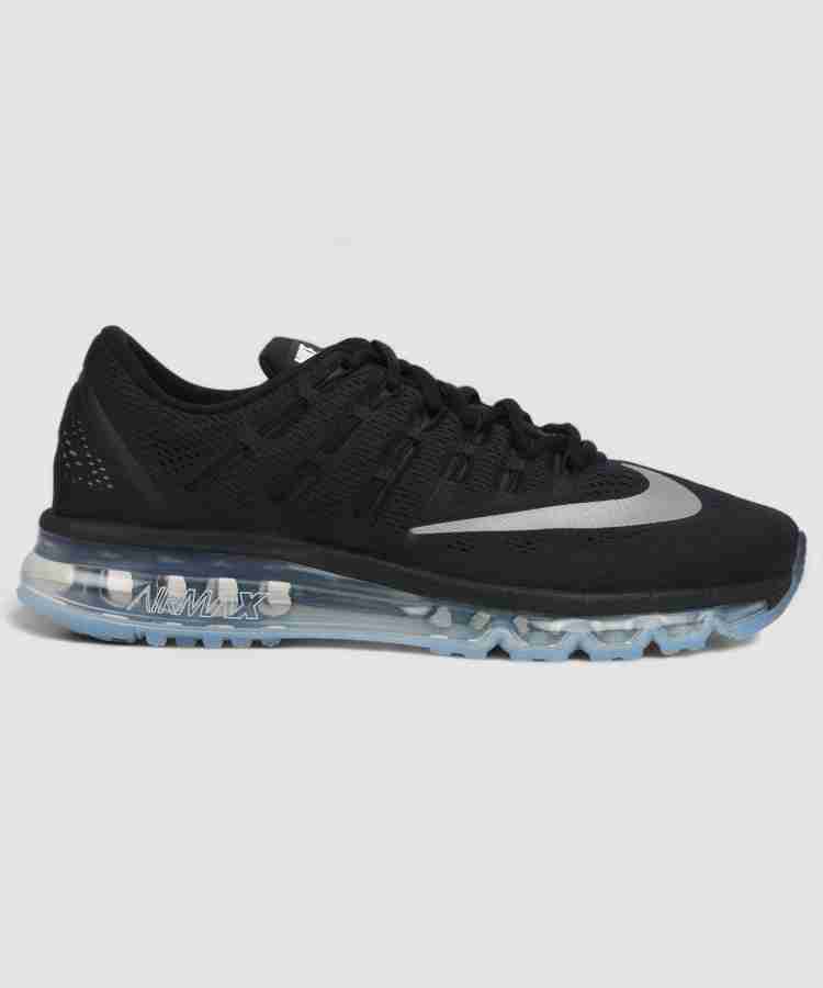 NIKE AIR MAX 2016 Running Shoes For Men Buy Black White Dark Grey Color NIKE AIR MAX 2016 Running Shoes For Men Online at Best Price Shop Online for Footwears in India Flipkart