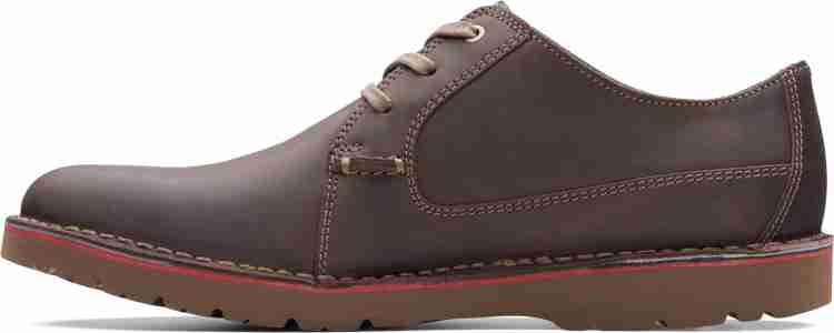 CLARKS Vargo Plain Dark Brown Lea Casuals For Men Buy CLARKS Vargo Plain Dark Brown Lea Casuals For Men Online at Best Price Shop Online for Footwears in India Flipkart