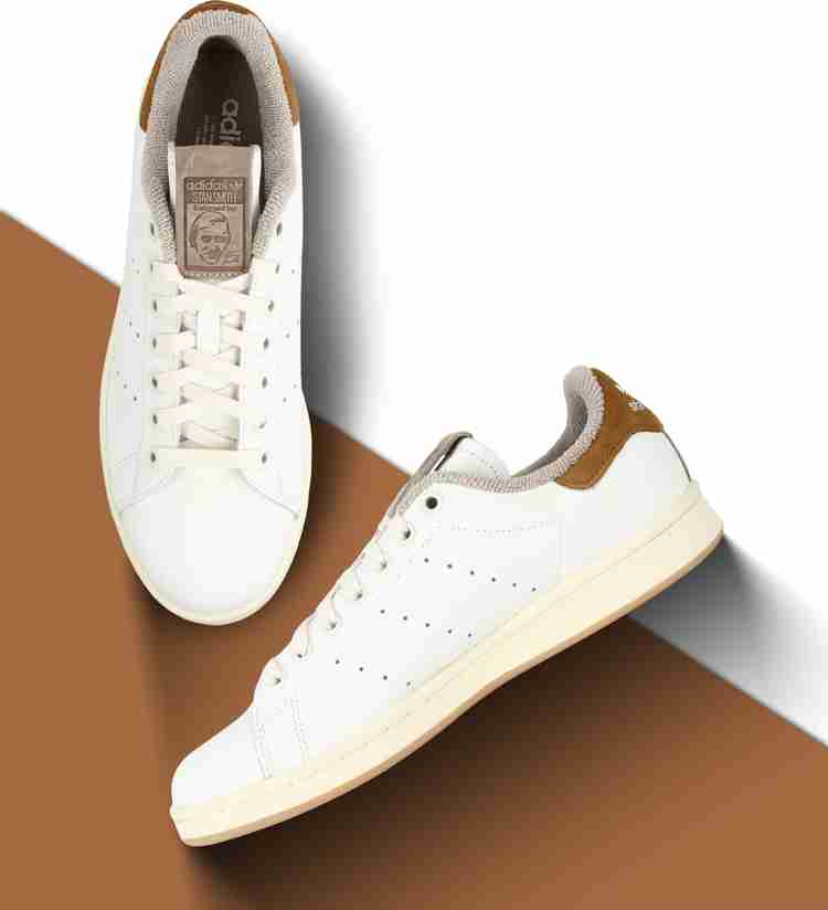 Stan smith blanche et marron shop