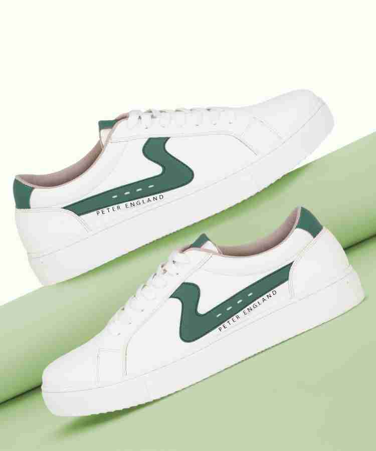 Peter england hot sale white sneakers