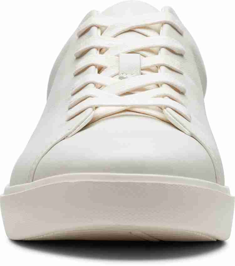 Clarks un shop costa lace white