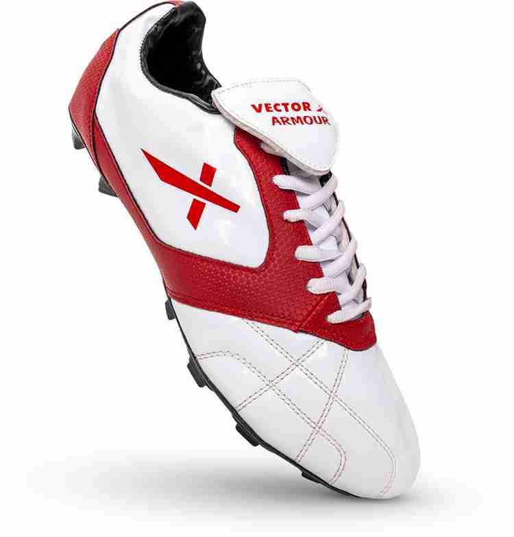 VECTOR X Armour Football Shoes For Men Buy White Maroon Color VECTOR X Armour Football Shoes For Men Online at Best Price Shop Online for Footwears in India Flipkart