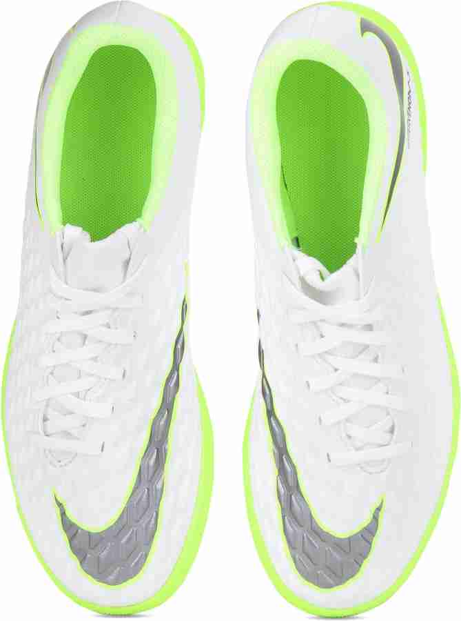 NIKE HYPERVENOM 3 CLUB IC Football Shoe For Women Buy WHITE MTLC COOL GREY VOLT MTLC COOL GREY Color NIKE HYPERVENOM 3 CLUB IC Football Shoe For Women Online at Best Price Shop