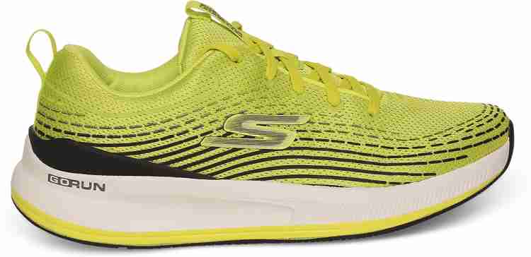 Skechers go run deals 4 mens yellow