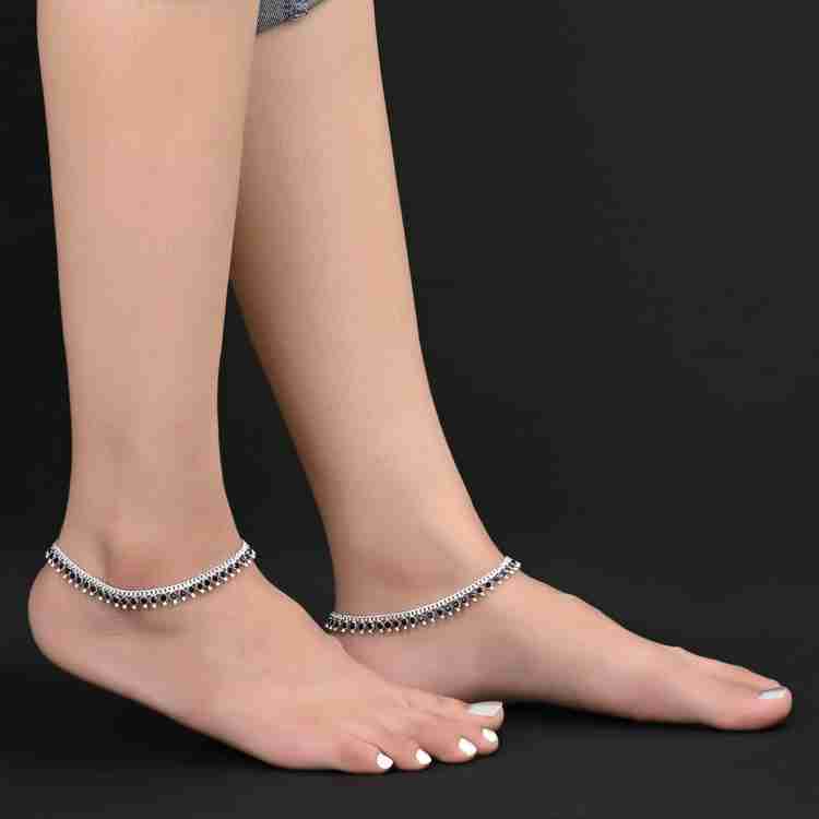 Maalgodam Fancy Designer Anklets Pajeb Painjan Payal Leg Chain for