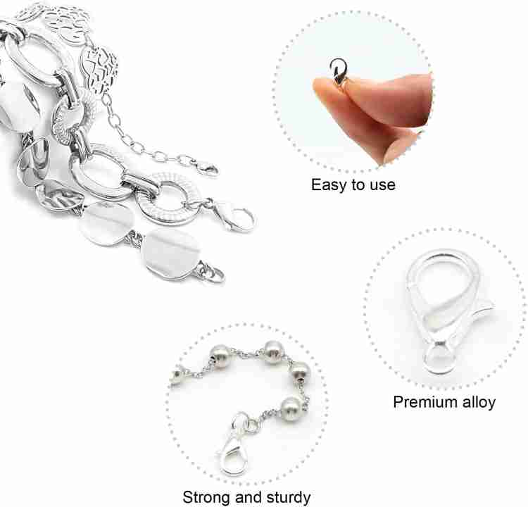 Honbom Lobster Clasp Jewelry Hook for Necklace Bracelet(200Pc Rose Gold &  Silver Claw) - Lobster Clasp Jewelry Hook for Necklace Bracelet(200Pc Rose  Gold & Silver Claw) . shop for Honbom products in