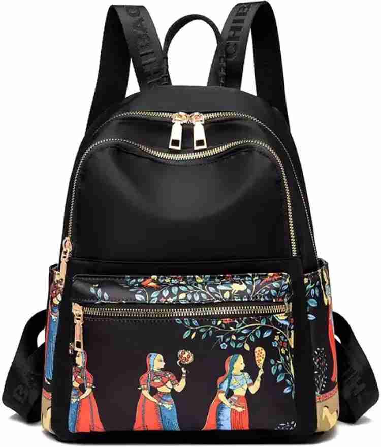 Small cute black backpack clearance