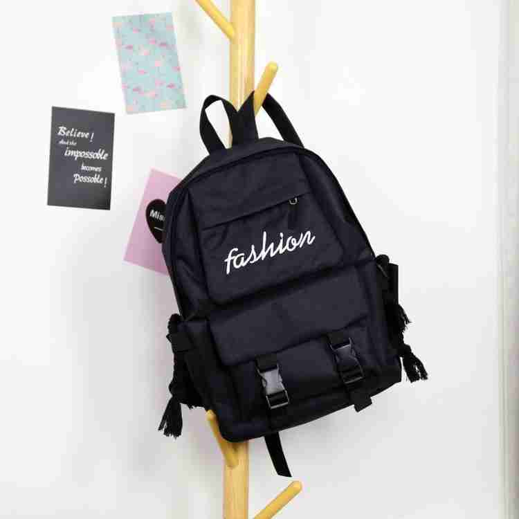 School bags for teenage girl black deals