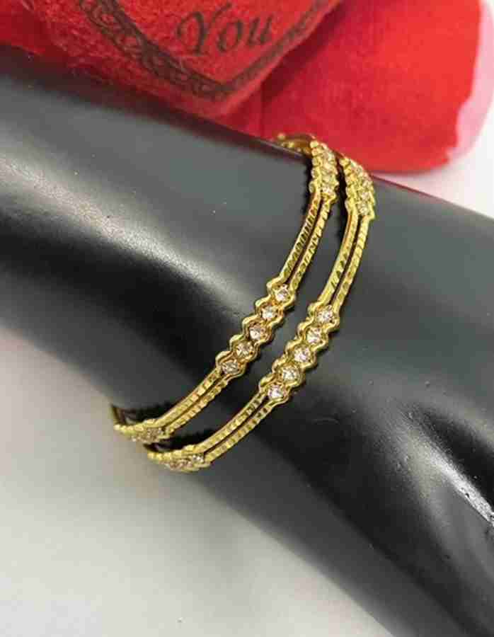 Gold bangles set sales of 4 with weight