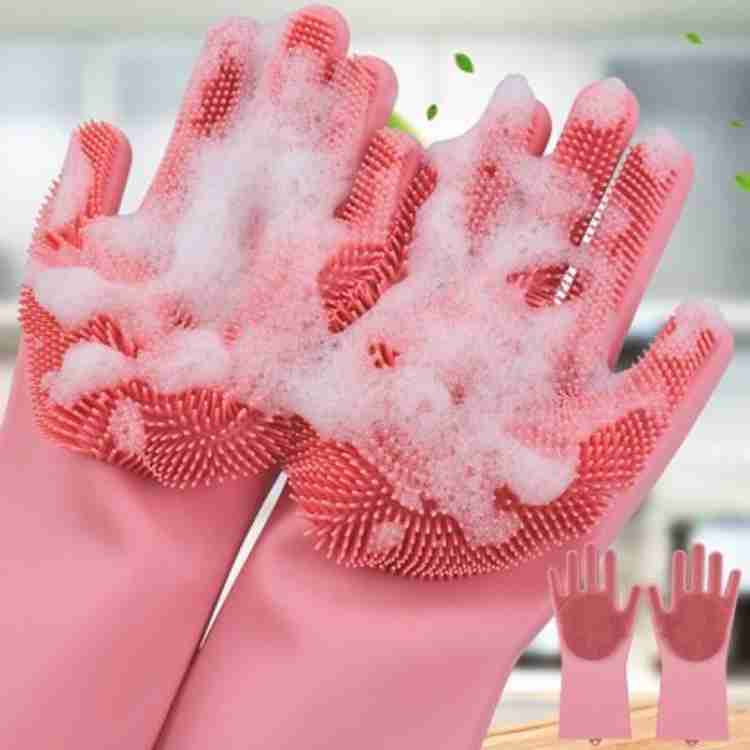 aar bee world ish Washing Gloves hand gloves for washing utensils