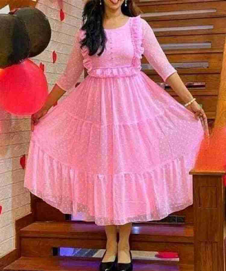 Sunlight Women Gown Pink Dress Buy Sunlight Women Gown Pink