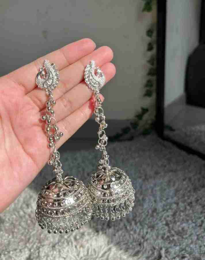 Flipkart silver earrings hot sale