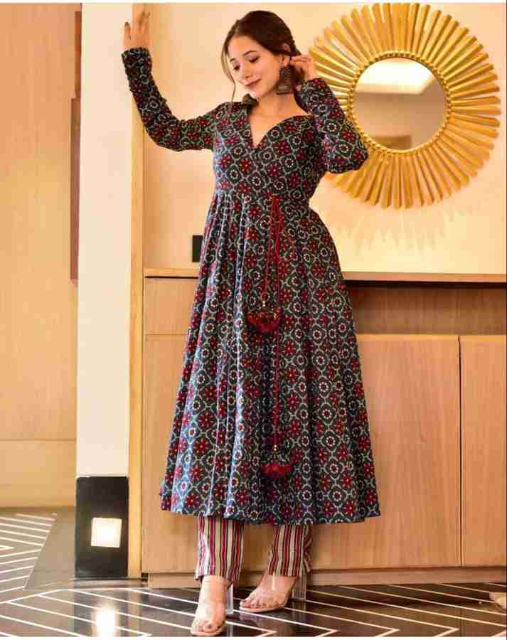 Vestire store Women Fit and Flare Dark Blue Beige Maroon Dress Buy Vestire store Women Fit and Flare Dark Blue Beige Maroon Dress Online at Best Prices in India Flipkart