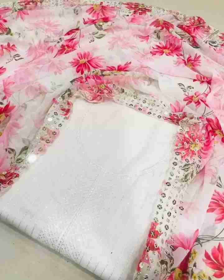 Zanzar Enterprise Organza Self Design Salwar Suit Material Price in India Buy Zanzar Enterprise Organza Self Design Salwar Suit Material online at Flipkart