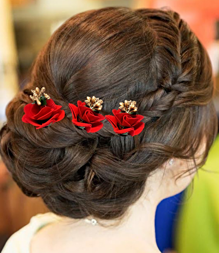 Juda Hairstyle Latest Bun Hairstyle For Indian Wedding Low Bun