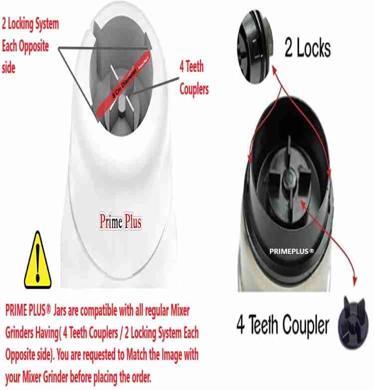 PRIME PLUS Bullet Jar set for mixer grinder 01 Mixer Juicer Jar Price in India Buy PRIME PLUS Bullet Jar set for mixer grinder 01 Mixer Juicer Jar online at Flipkart