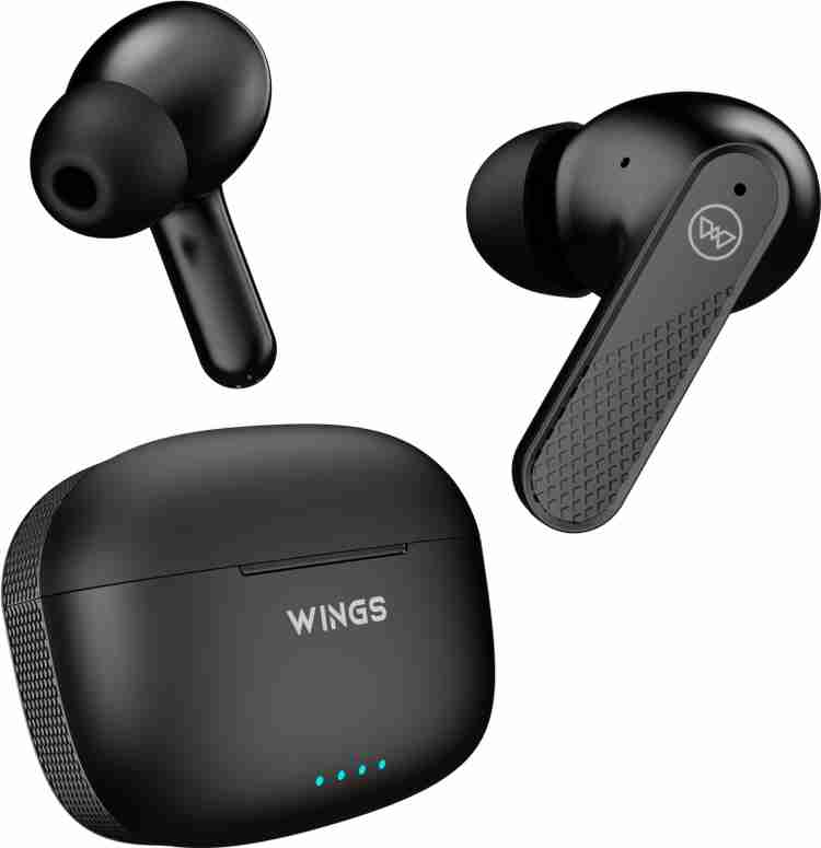 WINGS Flobuds 400 Made In India High Fidelity Smart ENC Earbuds Touch Control Bluetooth Price in India Buy WINGS Flobuds 400 Made In India High Fidelity Smart ENC Earbuds Touch Control