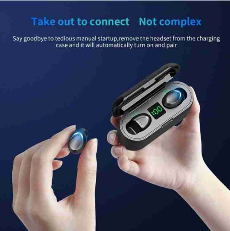 F9 bluetooth headset cheap pairing
