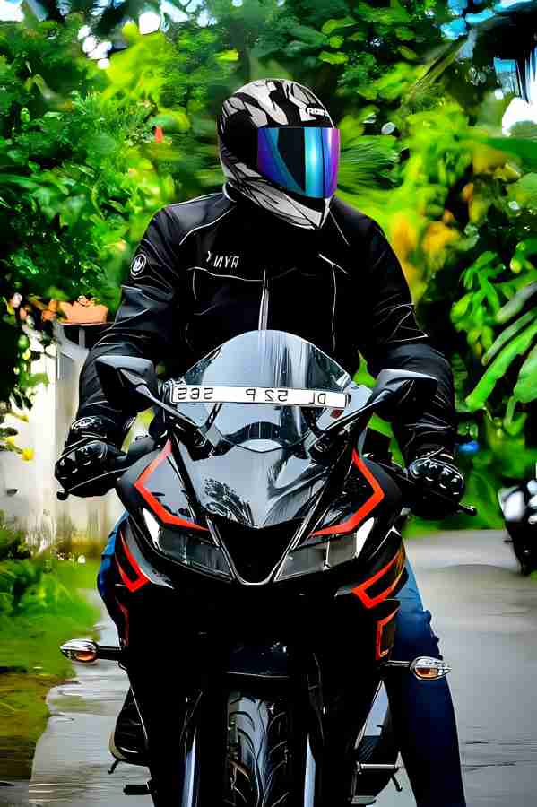 Helmet for top r15 v3 grey