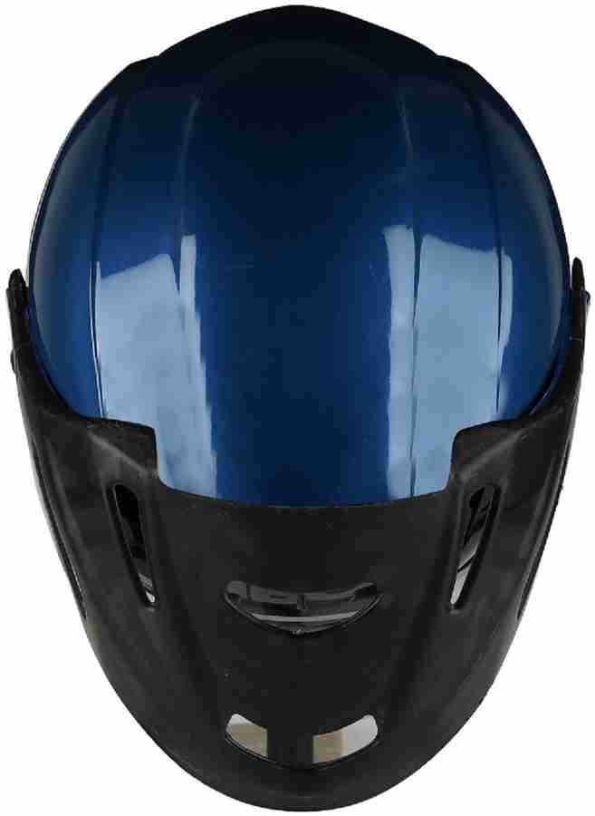 Navy blue motorcycle helmet cheap