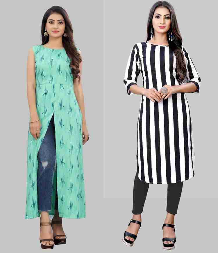 Modli 20 Fashion Women Striped Straight Kurta Buy Modli 20 Fashion Women Striped Straight Kurta Online at Best Prices in India Flipkart