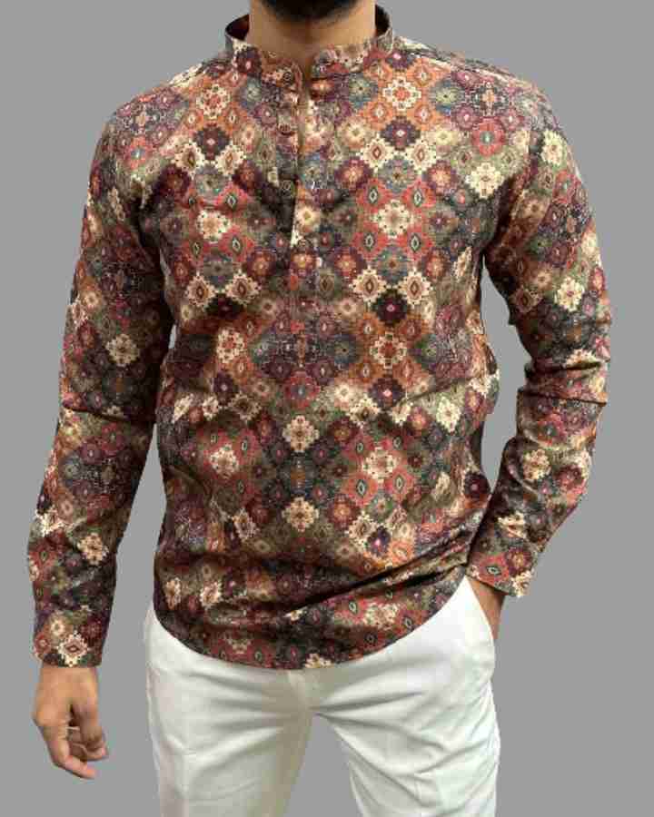 QSHOPQ Men Printed Straight Kurta Buy QSHOPQ Men Printed Straight Kurta Online at Best Prices in India Flipkart