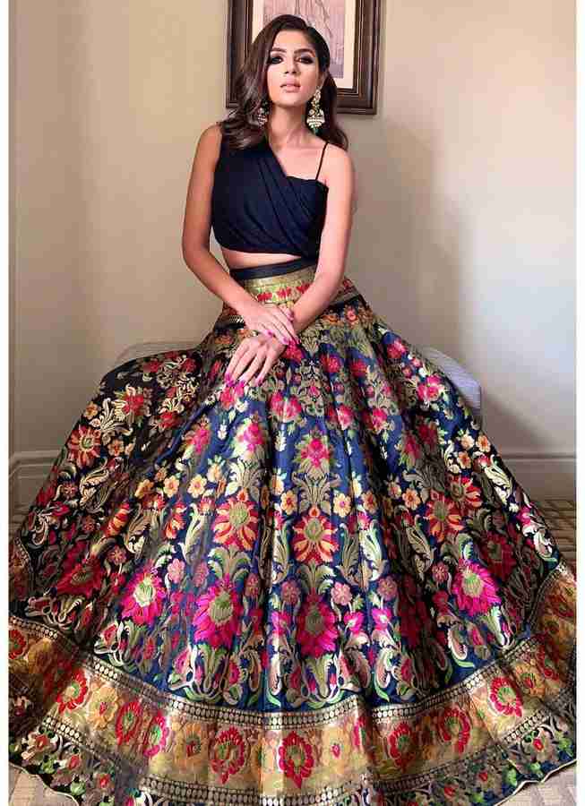 Crop top lehenga on flipkart discount
