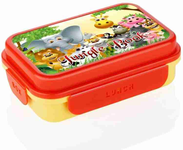 RANIC Kids Lunch Box Plastic, Tiffin Box for Boys  