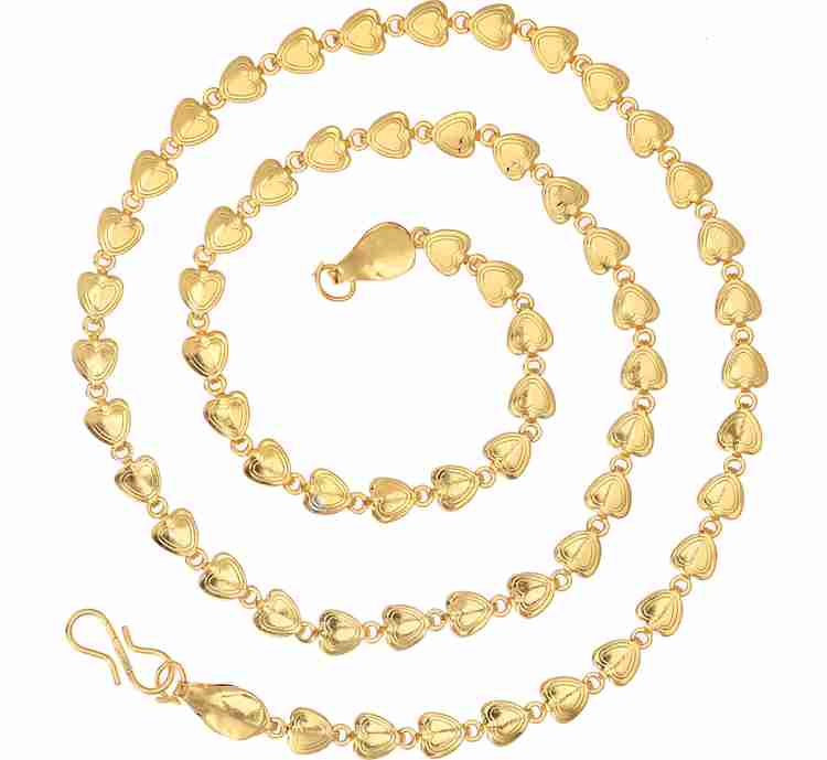 22 inch sales gold chain womens