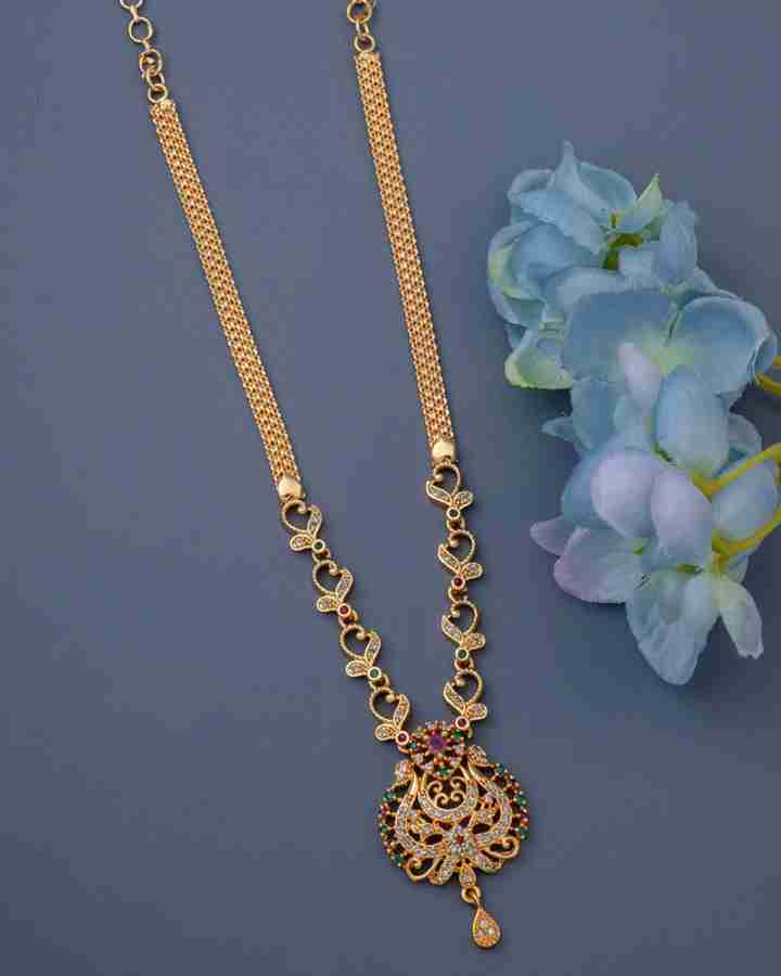 Long sita new arrivals haar in gold