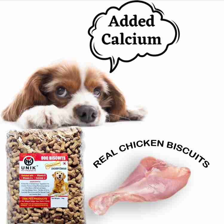 Unik Dog Food Dog Biscuits PREMIUM QUALITY Teddy Shape For Puppy Dogs Chicken Egg 0.8 kg Dry Young Dog Food Price in India Buy Unik Dog Food Dog