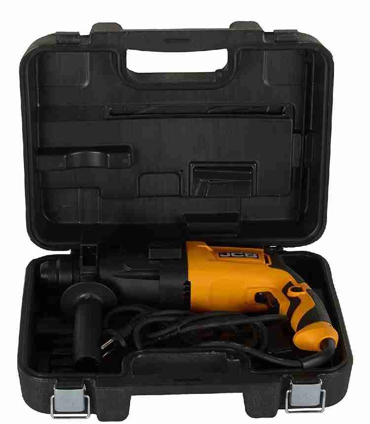 JCB 20mm hammer drill machine 500W with accessories Pistol Grip Drill