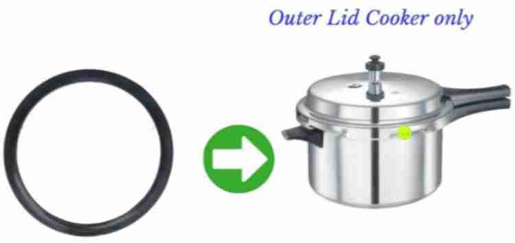STRONGSAFE Cooker Gasket Ring for Prestige Pigeon 5 TO 7.5 L FITS ALL COOKER BLACK 240 mm Pressure Cooker Gasket Price in India Buy STRONGSAFE Cooker Gasket Ring