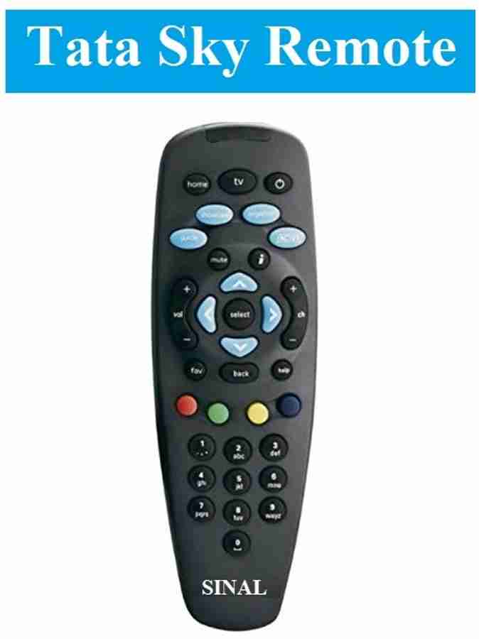 SINAL Tata Sky DTH Setop Box Remote RMT18 FLP For Tata Sky Remote Controller SINAL Flipkart