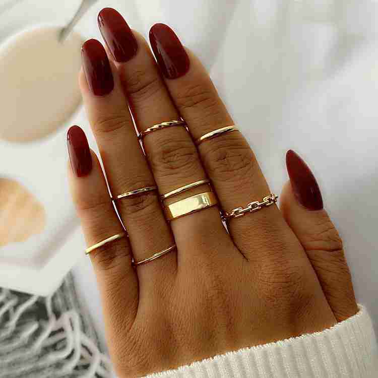 Korean style rings hot sale