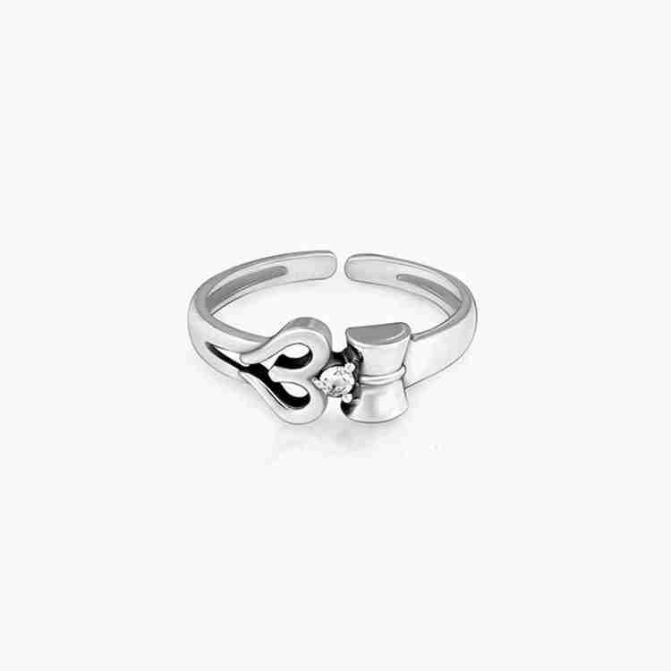 SILVERSHOPE NEW ARRIVAL HINDU GOD LOVE RING 925 SILVER RING Silver