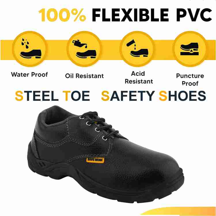 Steel safety shoes price top
