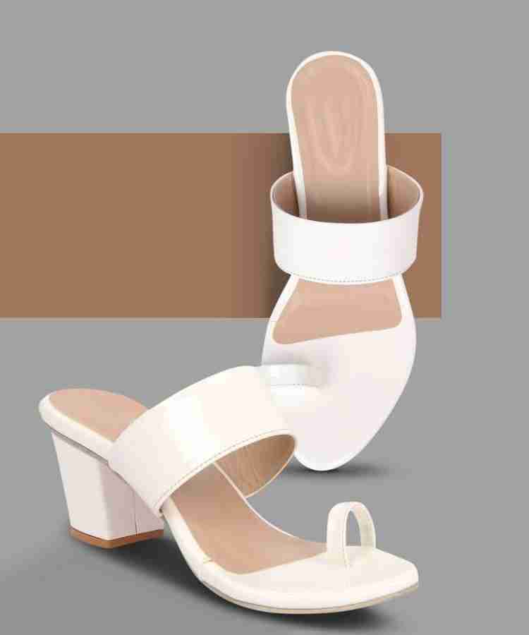 Block heel sandals 2025 flipkart