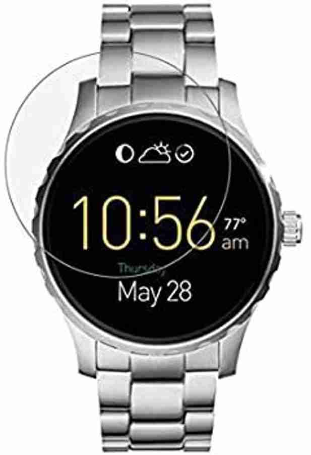 KACA Edge To Edge Tempered Glass for Fossil Q Marshal Smartwatch