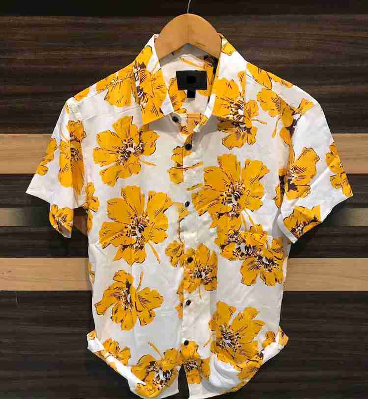 Yellow floral shirts 2025