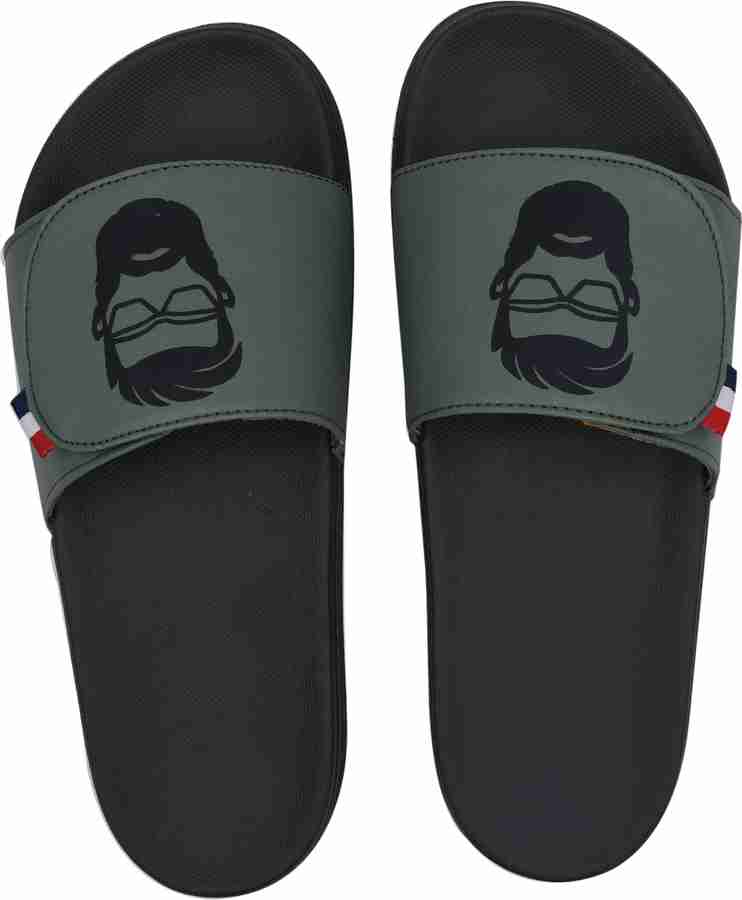 Puma slides maroon clearance