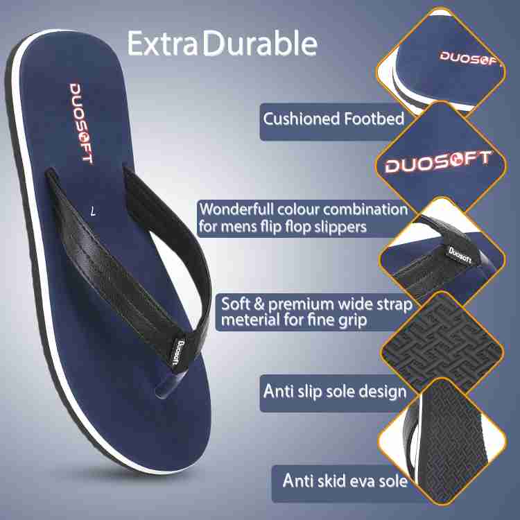 DOCTOR WALK Men Doctor Walk Comfort Trendy Lightweight Flip Flops