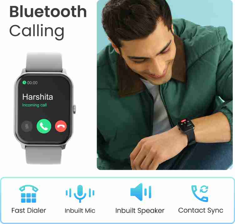 Ambrane Wise Eon 1.69Lucid Display bluetooth calling function 7