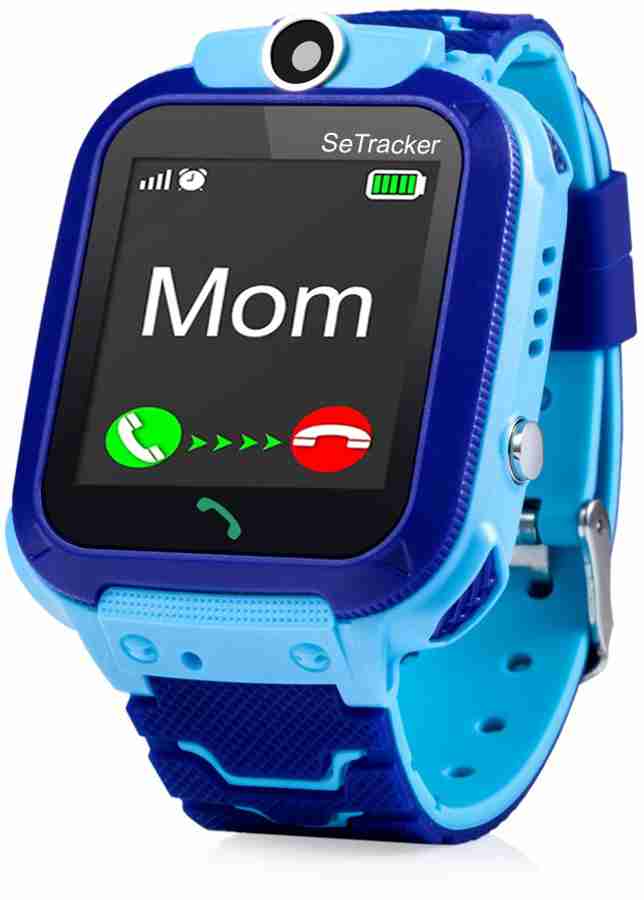 SeTracker SETLBS01 Touch Screen Safe Voice Kids Calling Smartwatch Blue Smartwatch Price in India Buy SeTracker SETLBS01 Touch Screen Safe Voice Kids Calling Smartwatch Blue Smartwatch online at Fli...