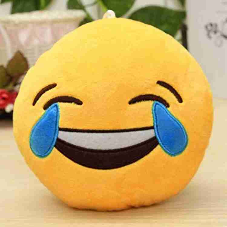 Laughing emoji plush sales
