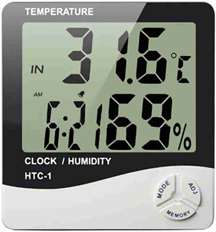 ACU CHECK Room ThermometerTemperature Humidity Meter LCD