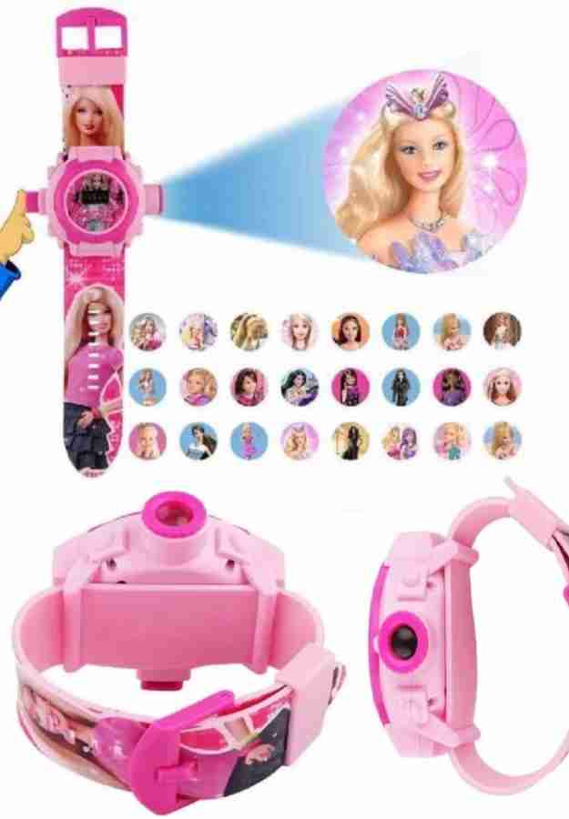 KavyaTanishq Barbie Doremon projector Digital watch for kids girls and boys Pack of 2 Digital Watch For Boys Girls Buy KavyaTanishq Barbie Doremon projector Digital watch