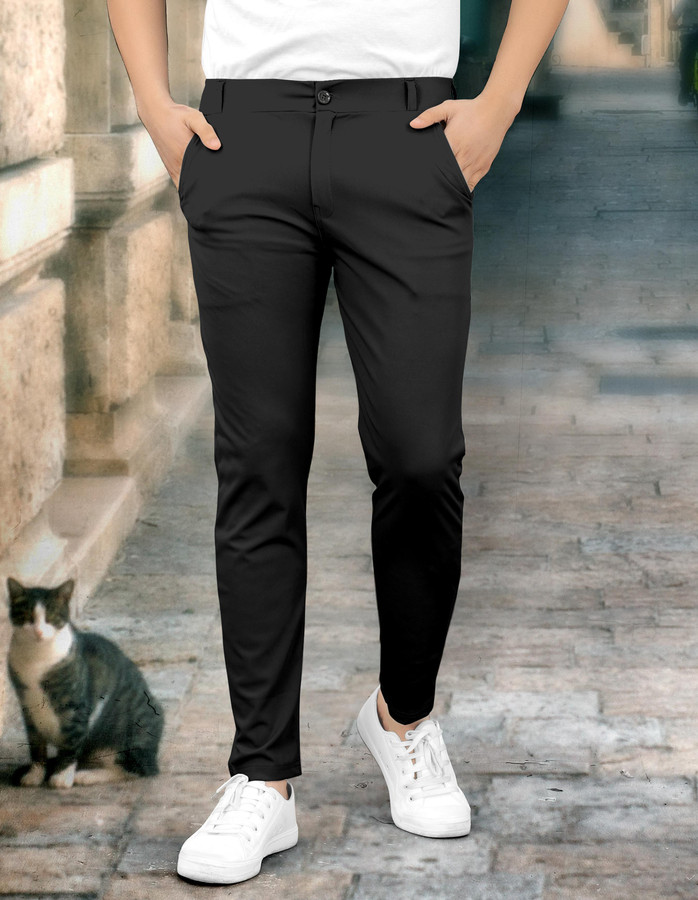 Sheetal Regular Fit Men Black Trousers - Buy Sheetal Regular Fit Men Black  Trousers Online at Best Prices in India | Flipkart.com