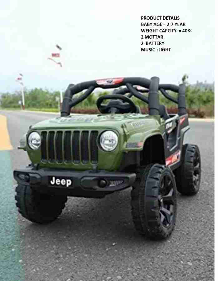 Battery jeep discount for child price